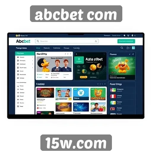 Interface do usuário no abcbet com é intuitiva e moderna